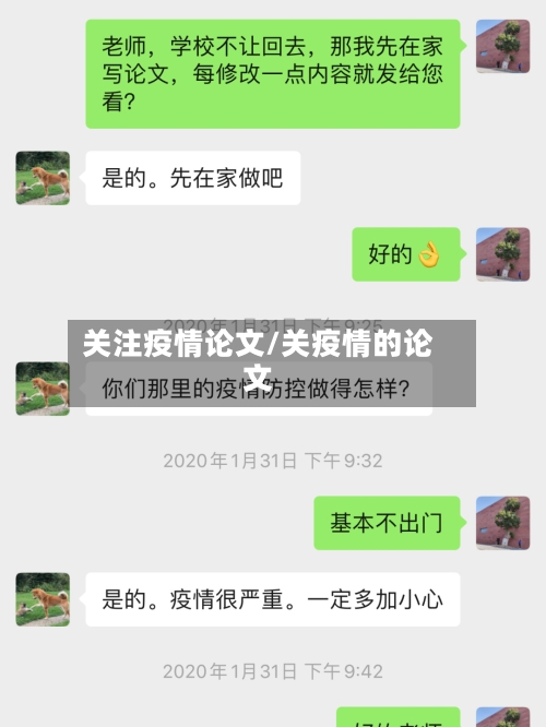 关注疫情论文/关疫情的论文-第2张图片