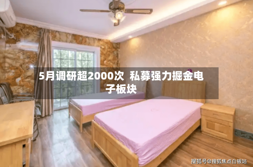 5月调研超2000次 私募强力掘金电子板块-第3张图片