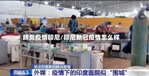 肺炎疫情印尼/印尼新冠疫情怎么样