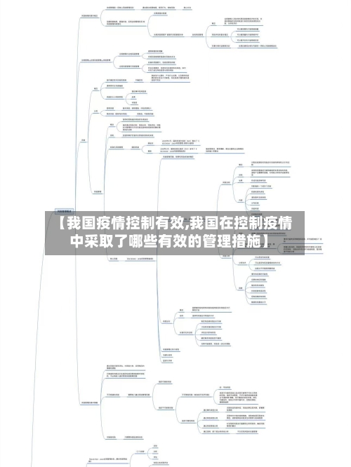 【我国疫情控制有效,我国在控制疫情中采取了哪些有效的管理措施】