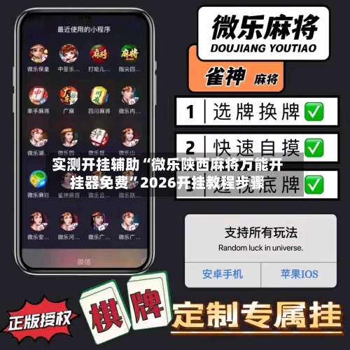 实测开挂辅助“微乐陕西麻将万能开挂器免费”2026开挂教程步骤