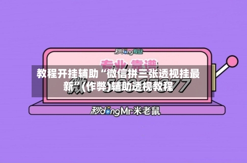 教程开挂辅助“微信拼三张透视挂最新”(作弊)辅助透视教程-第3张图片