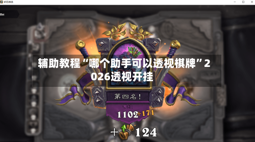 辅助教程“哪个助手可以透视棋牌”2026透视开挂-第2张图片