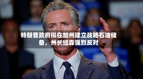 特朗普政府拟在加州建立战略石油储备，州长纽森强烈反对-第2张图片