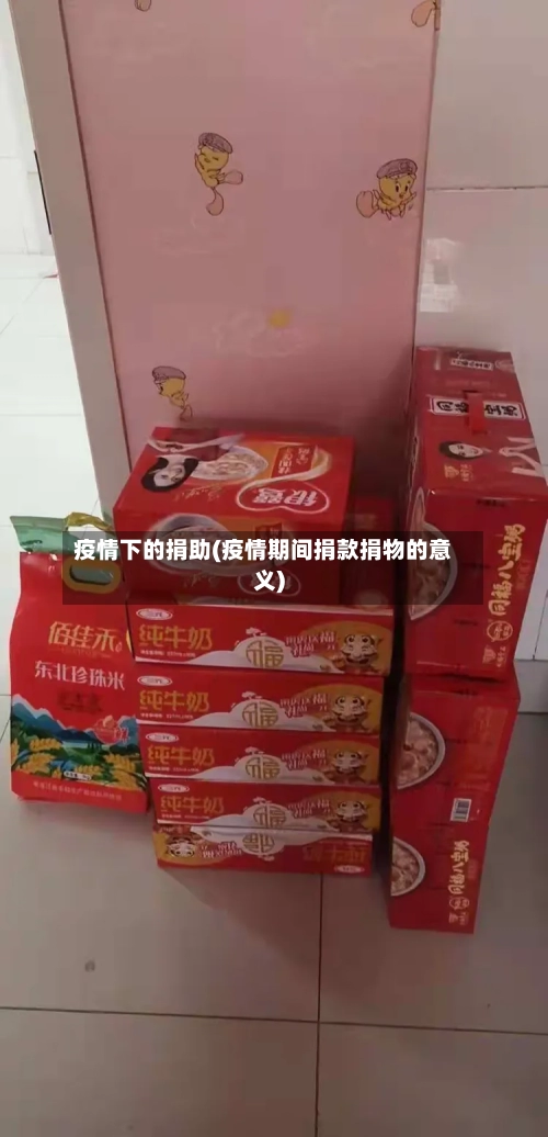 疫情下的捐助(疫情期间捐款捐物的意义)-第2张图片