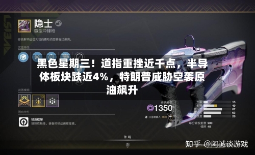 黑色星期三！道指重挫近千点，半导体板块跌近4%	，特朗普威胁空袭原油飙升-第2张图片