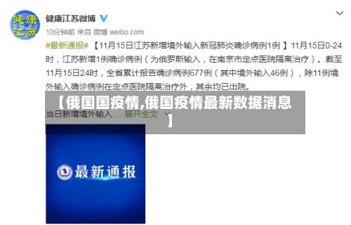 【俄国国疫情,俄国疫情最新数据消息】-第3张图片