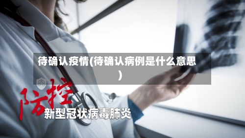 待确认疫情(待确认病例是什么意思)