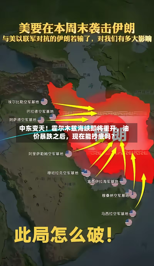中东变天！霍尔木兹海峡即将重开，油价暴跌之后，现在能抄底吗？