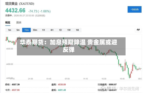华泰期货:加息预期降温 贵金属或迎反弹-第3张图片