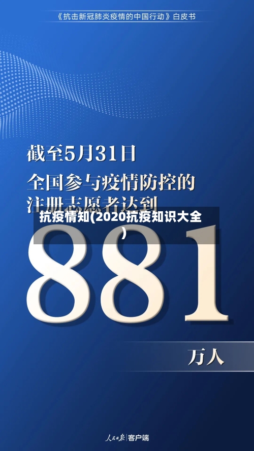抗疫情知(2020抗疫知识大全)
