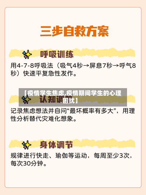【疫情学生焦虑,疫情期间学生的心理困扰】