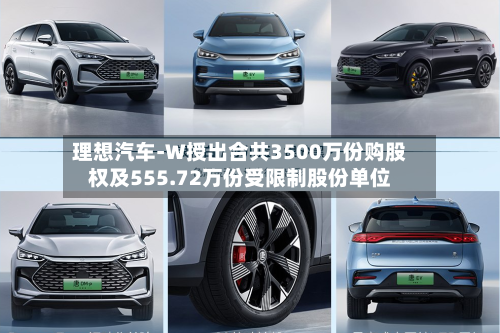 理想汽车-W授出合共3500万份购股权及555.72万份受限制股份单位