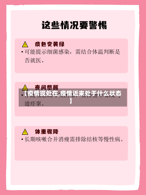 【疫情现处在,疫情近来处于什么状态】-第3张图片