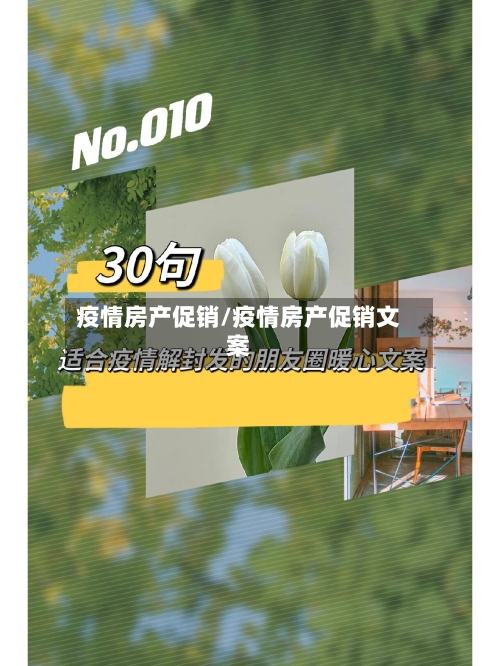 疫情房产促销/疫情房产促销文案