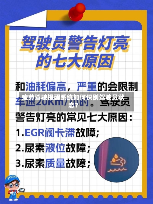 疲劳驾驶提醒系统如何识别驾驶员状态？-第2张图片