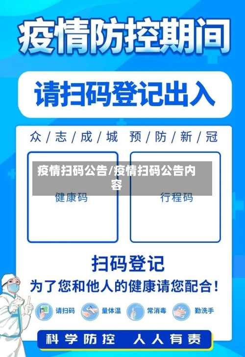 疫情扫码公告/疫情扫码公告内容-第3张图片