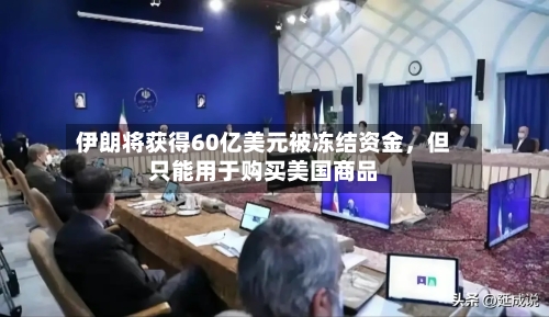 伊朗将获得60亿美元被冻结资金	，但只能用于购买美国商品-第2张图片