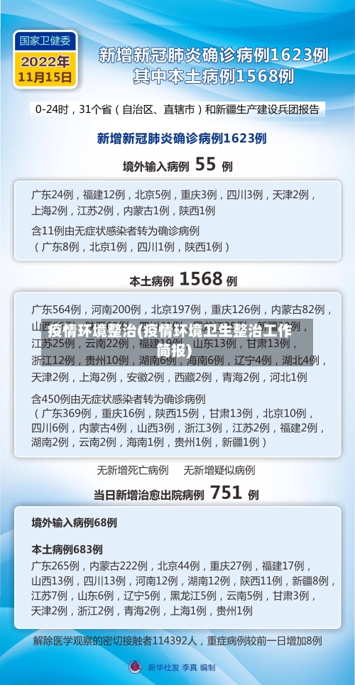 疫情环境整治(疫情环境卫生整治工作简报)