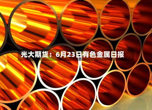 光大期货:6月23日有色金属日报-第2张图片