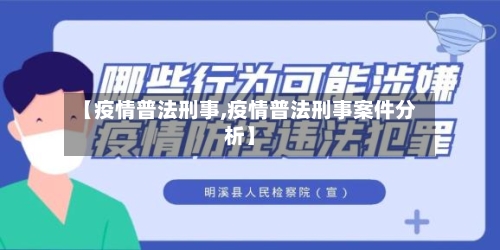 【疫情普法刑事,疫情普法刑事案件分析】-第3张图片
