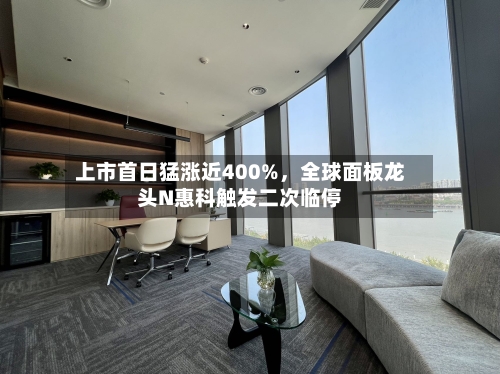 上市首日猛涨近400%，全球面板龙头N惠科触发二次临停-第3张图片