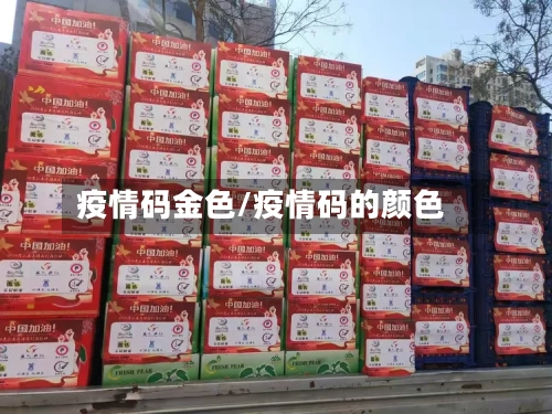 疫情码金色/疫情码的颜色-第2张图片